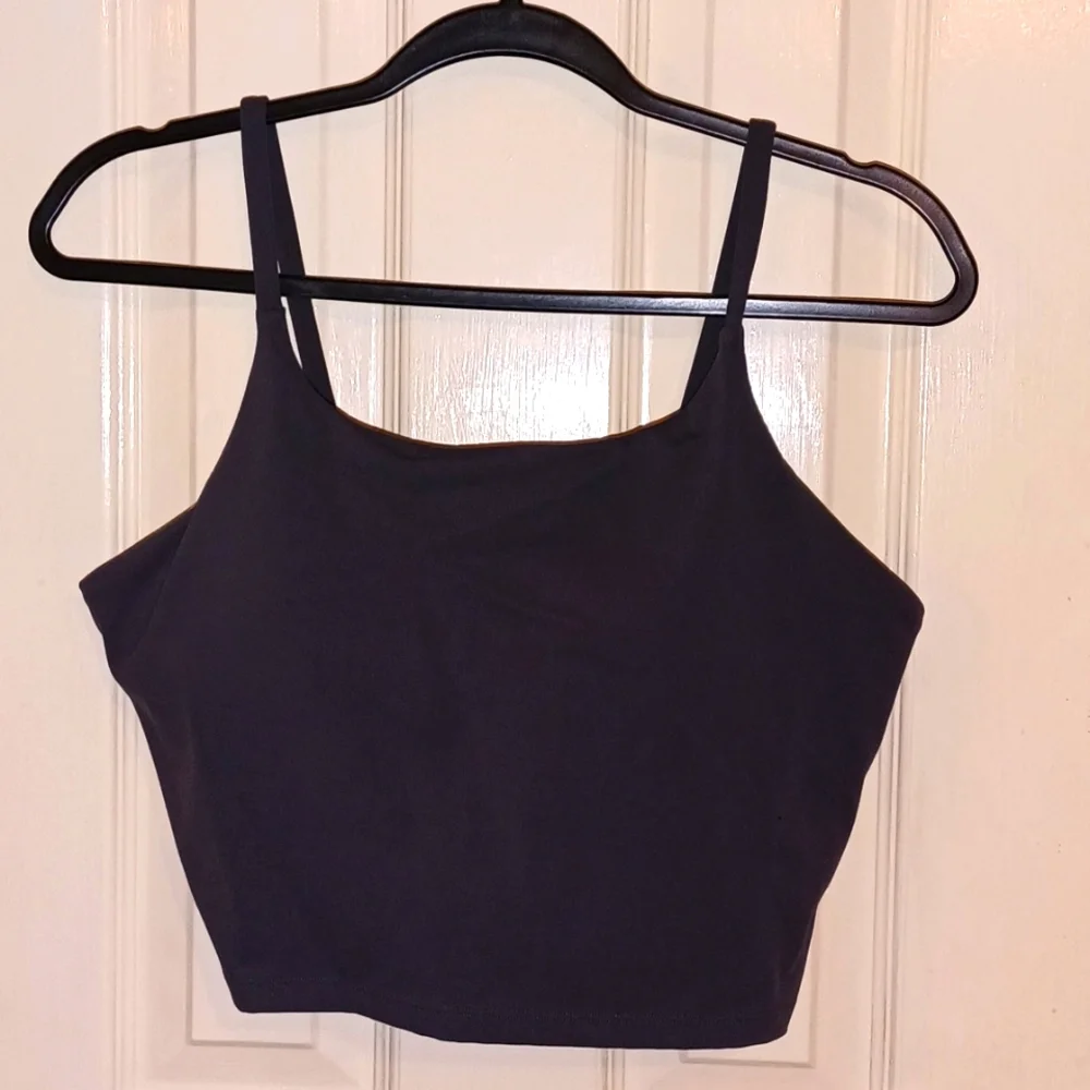 Padded Sports bra crop top - Picture 1 of 3